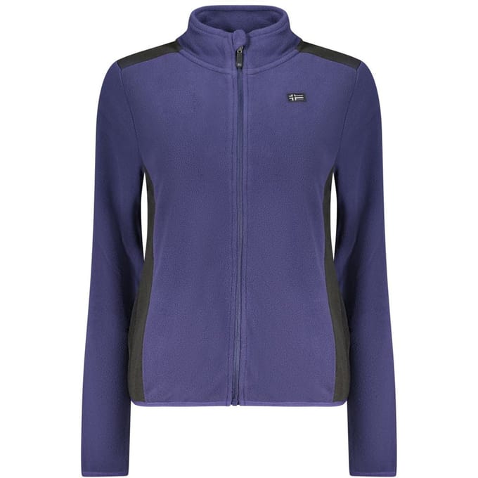 Noorwegen 1963 Blauwe Polyester Dames Sweatshirt