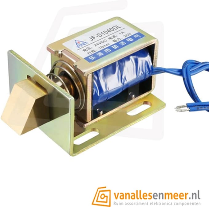 Deur slot Solenoid 24V 1A - JF-S1040DL