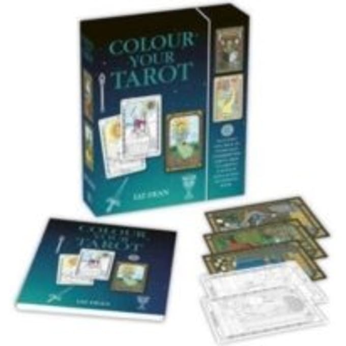 Colour your tarot : includes a full deck of specially commissioned tarot cards, - Liz Dean