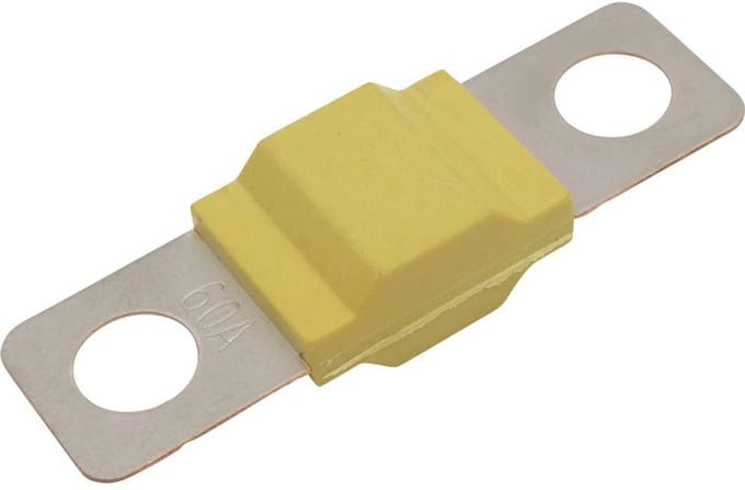 TRU COMPONENTS TC-13545884 Zekering 60 A 80 V/DC Inhoud 10 stuk(s) Bulk