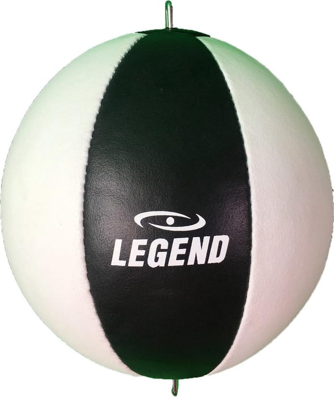 Double end Ball Boksen Zwart/Wit Leer PRO