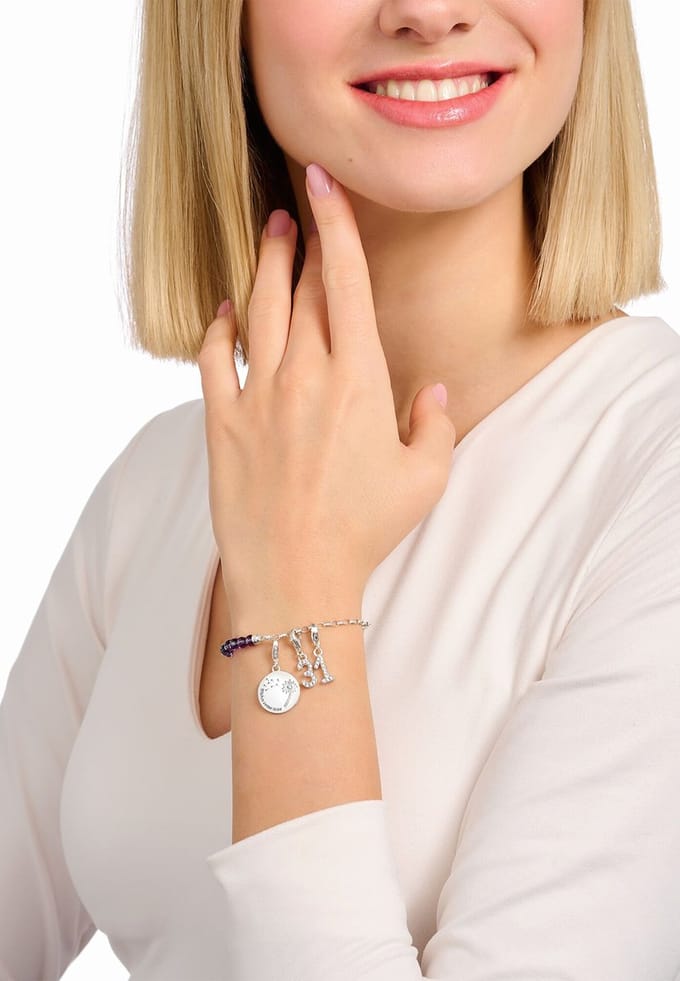 Thomas Sabo - 2131-051-21 - Charm - Dames - 925er Zilver - Getal 7