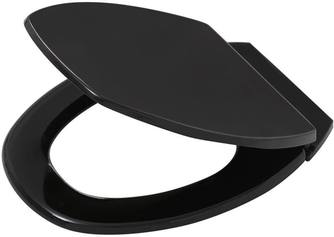 Tiger Logston - WC Bril - Easy Clean - MDF - Zwart