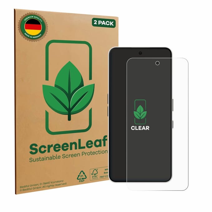 2 Stuks Screenprotector voor Nothing Phone (3a) - Hoogwaardige Beschermfolie transparant