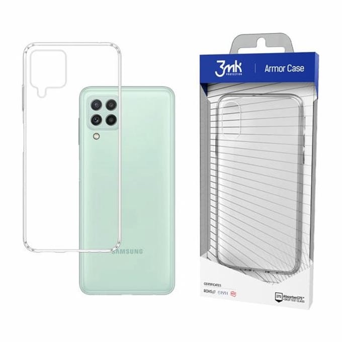 3MK All-Safe AC - Hoesje - Samsung Galaxy A22 4G - Transparant