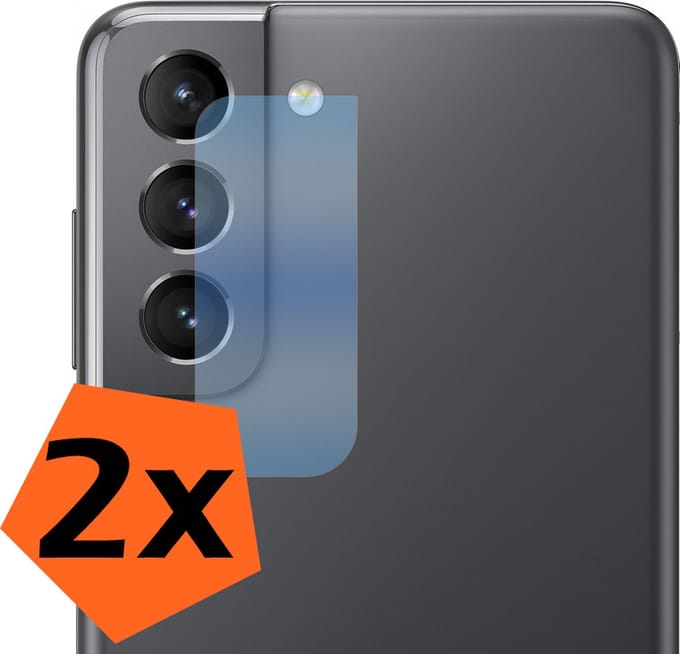 Camera Lens Protector - 2 Stuks - Geschikt voor Samsung Galaxy S21 Plus - Camera Screenprotector - Gehard Glas - Beschermglas - Tempered Glass - Screen Protector