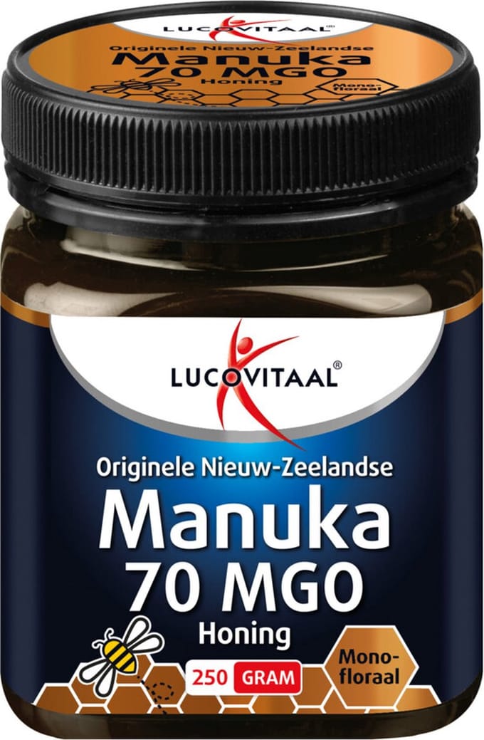 Lucovitaal Manuka Honing 70 MGO 250 gr