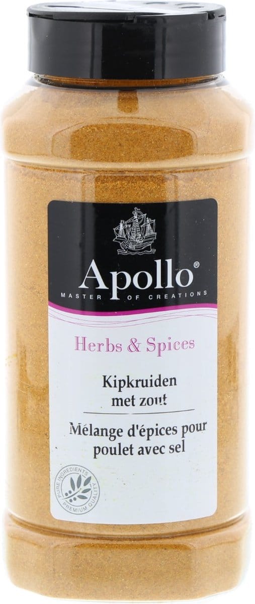 Apollo Kipkruiden met zout - Bus 750 gram