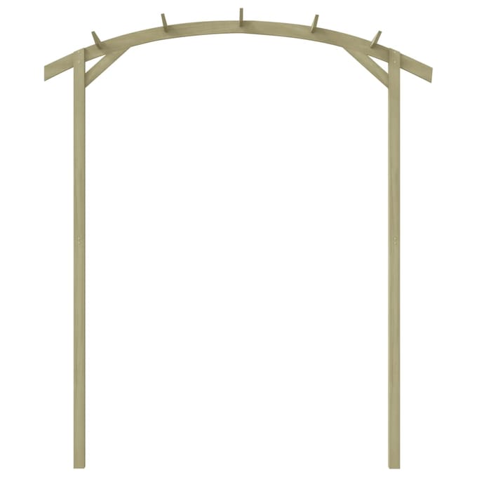 Tonnelle de jardin Bois de pin traité sous pression 180 x 210 x 40 cm
