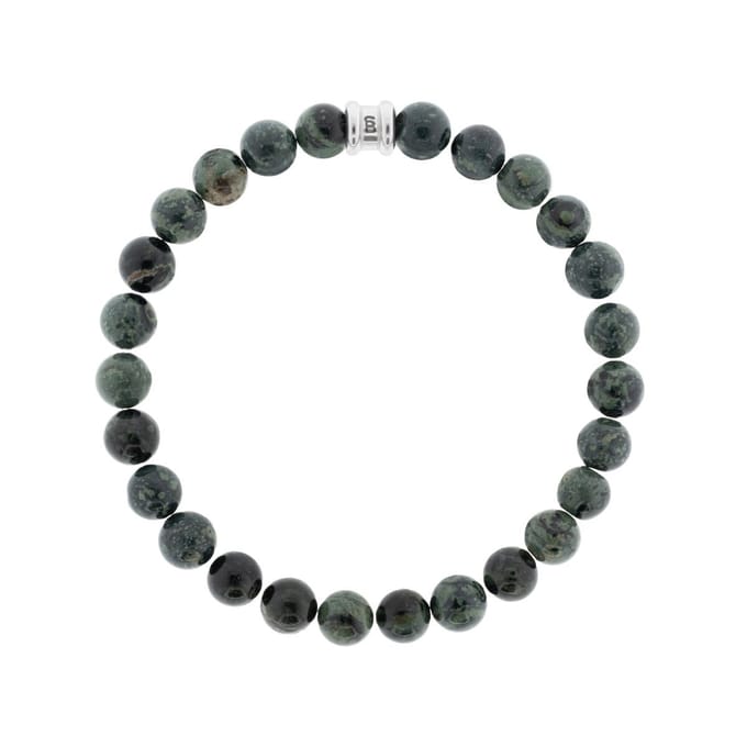 STEEL & BARNETT - Kralenarmband Heren - Kambaba Jaspis - Maat M