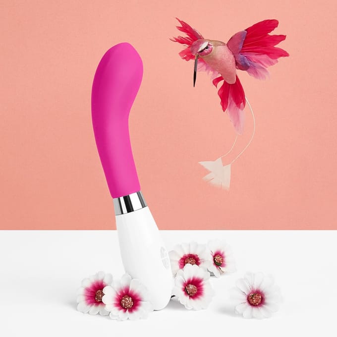 EIS, vibrator, siliconen G-spot vibrator, 21 cm, waterdicht, huidvriendelijke siliconen