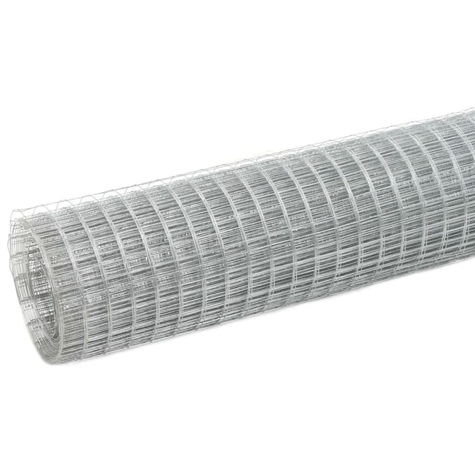 vidaXL - Kippengaas - 10x0,5 - m - gegalvaniseerd - staal - zilverkleurig