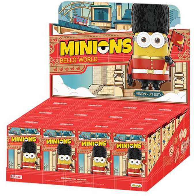 POP MART Minions Bello World Series Figuren Blind Box