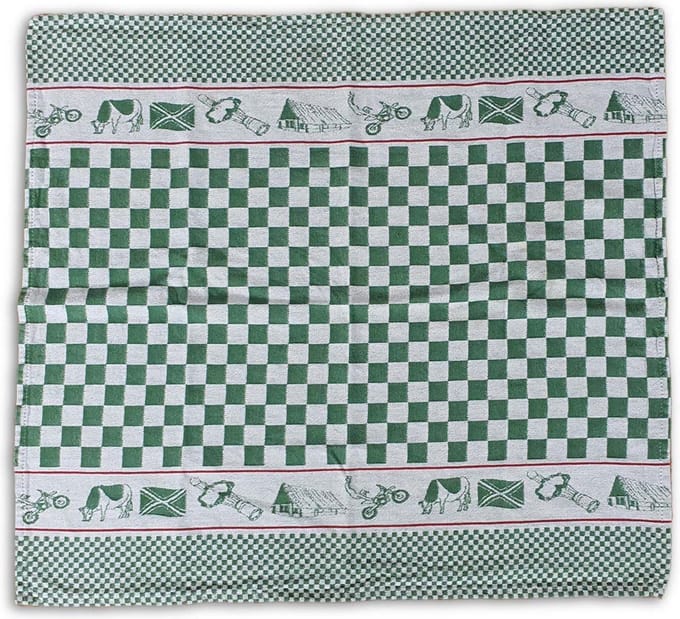 AchterhoeksBont Theedoek – 100% Katoen met Achterhoekse Illustraties