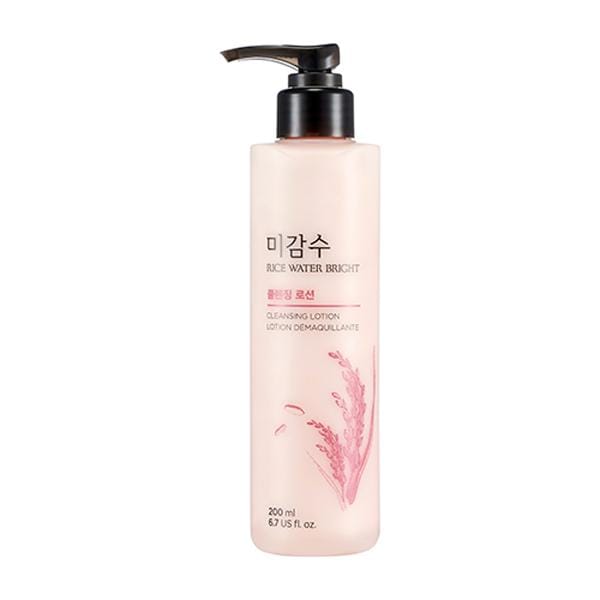 THE FACE SHOP Lait Nettoyant Éclat à l'Eau de Riz 200 ml