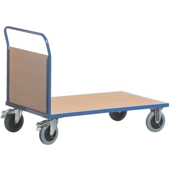 Platformwagen met kwand, B 800 x L 1200 mm, draagvermogen 500 kg