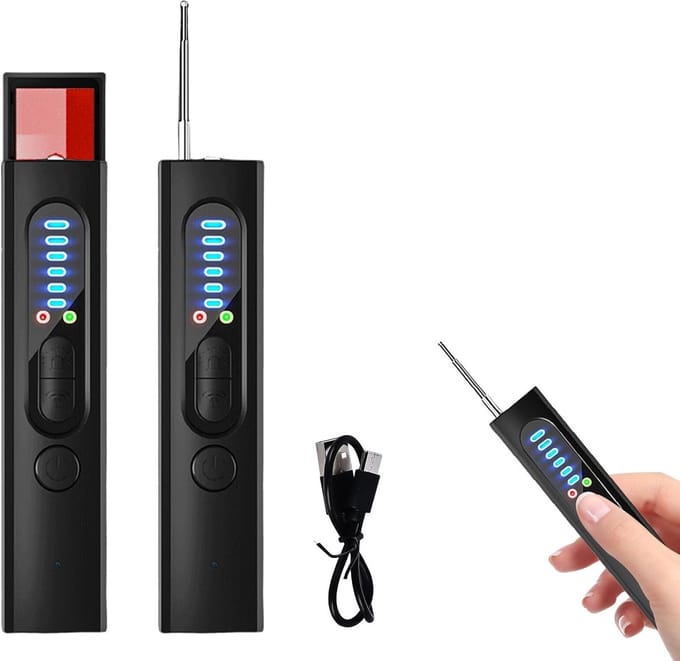 Verborgen Camera Detector - Camera Detector - Detectieapparaat - Signaaldetector - Spy Detector