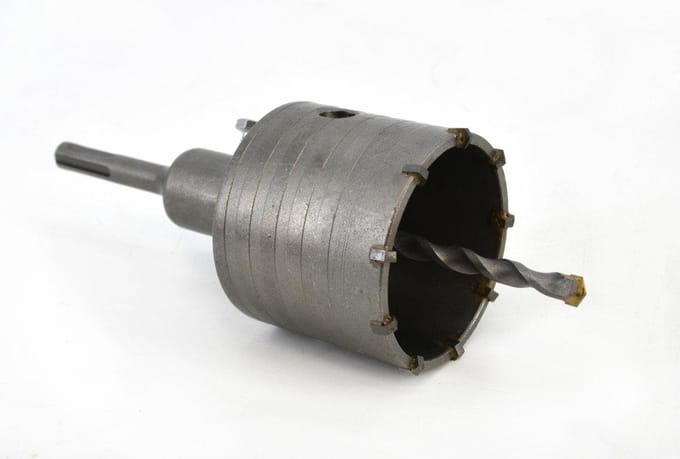 AWTools - Gatenzaag - 70mm - SDS Plus Adapter - Staal/Wolfraamcarbide