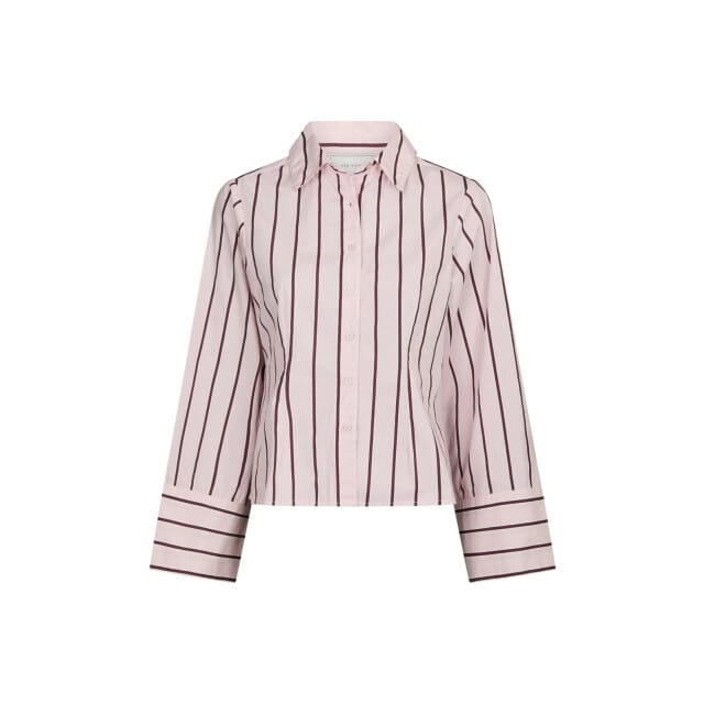 Neo Noir rosa wide stripe shirt 169704 754 light pink