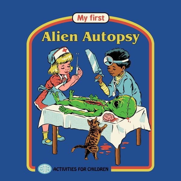 My First Alien Autopsy Women's T-Shirt - Blue - M - Blue