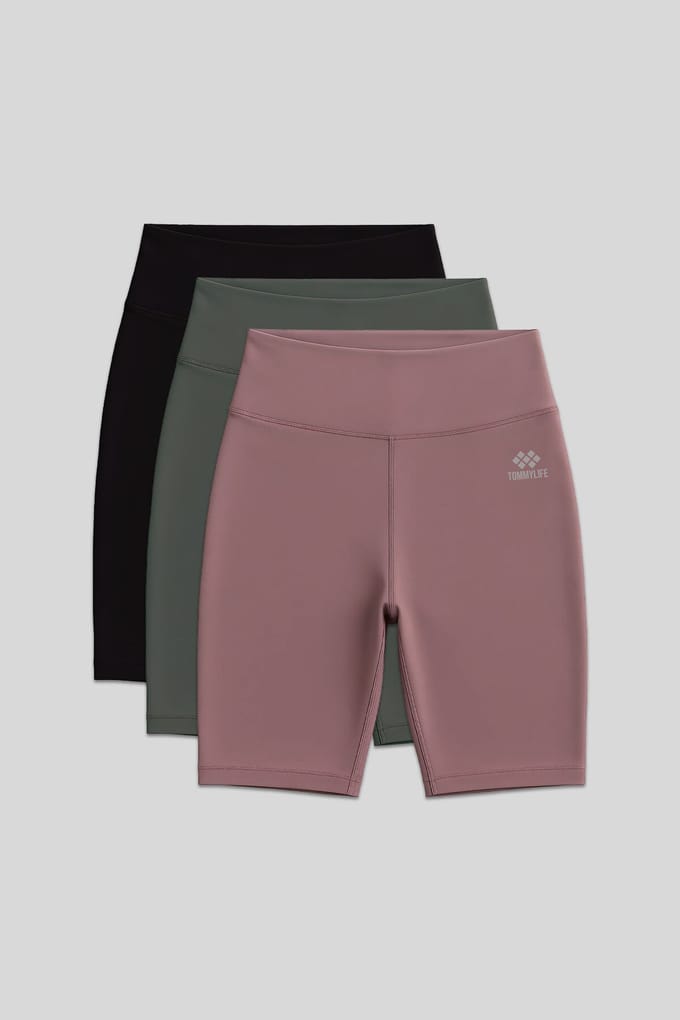 Korte Hooggeribde Slanke Sportleggingen