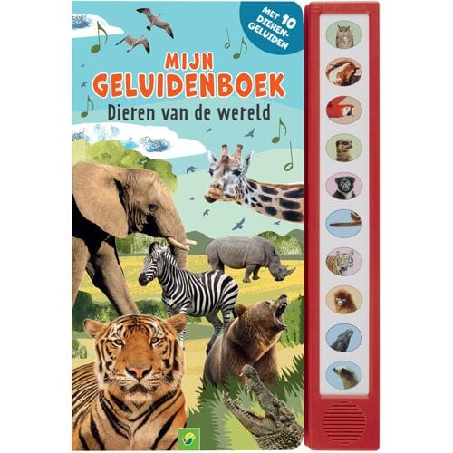 Lidl Kinder geluidenboek (Dierenwereld)