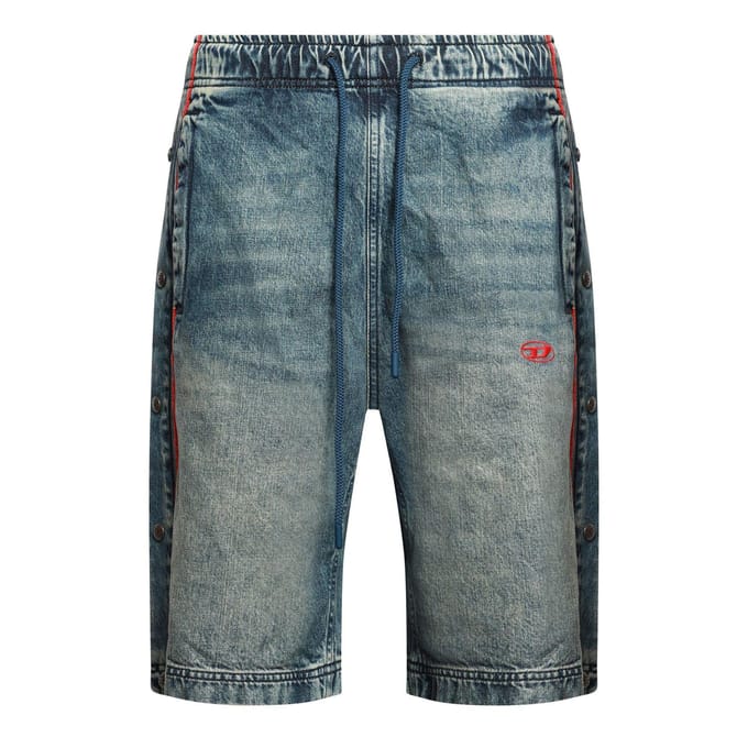 Diesel Heren Axfor Shorts (Blauw Denim)