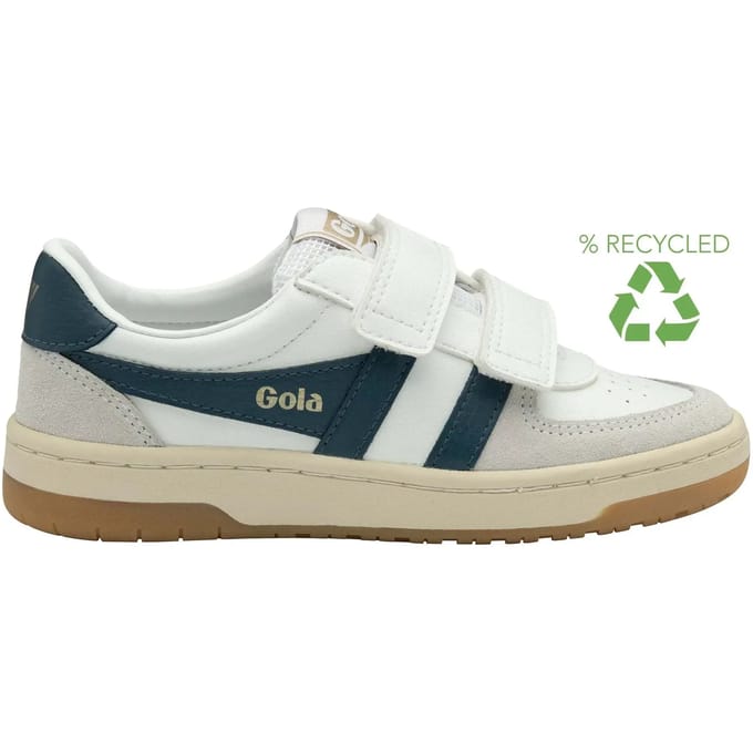 Gola Hawk Strap White - Vintage Blue