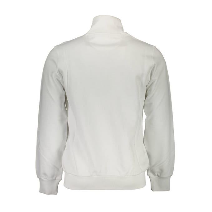 La Martina Witte Katoenen Heren Sweatshirt