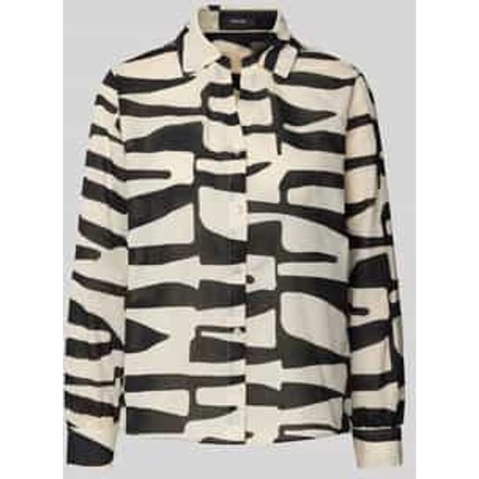 Regular fit blouse met knoopsluiting, model 'Fumani'
