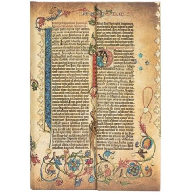 Paperblanks cahier, formaat 10 x 14 cm., uitvoering parabole mini, gelinieerd