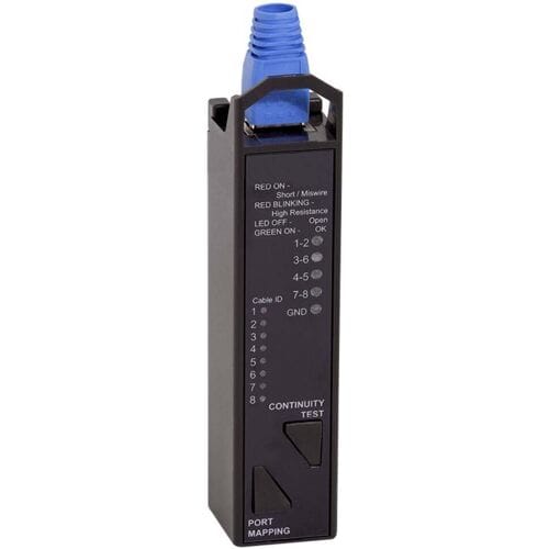 LogiLink WZ0076 WZ0076 Netwerktester Zwart