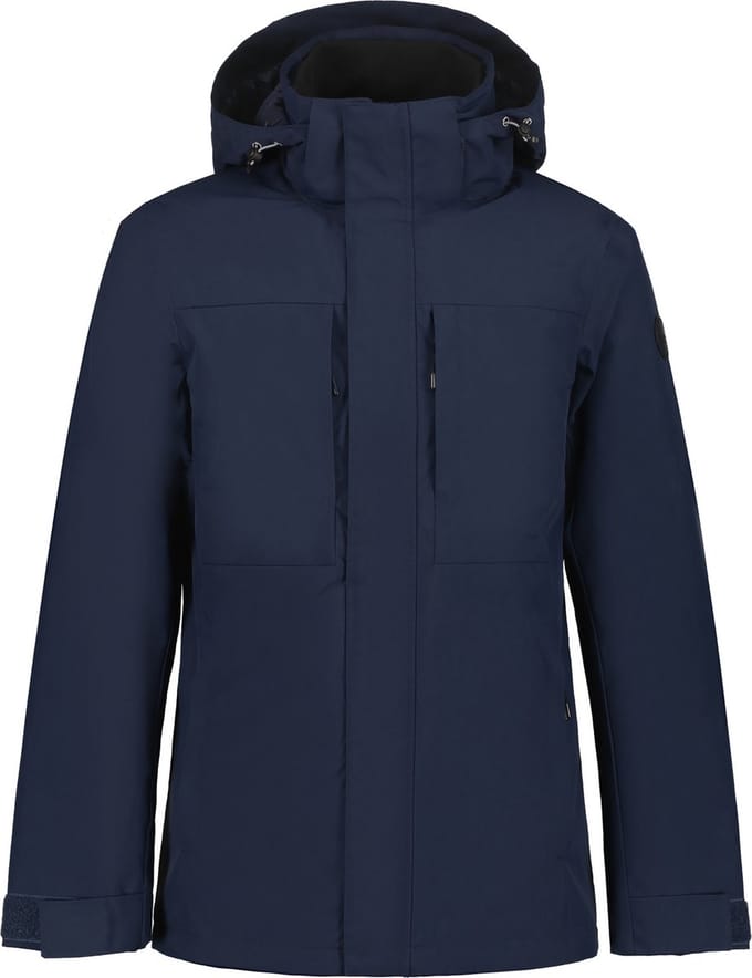 ICEPEAK ALSTON Heren Outdoorjas - Navy - Maat 56