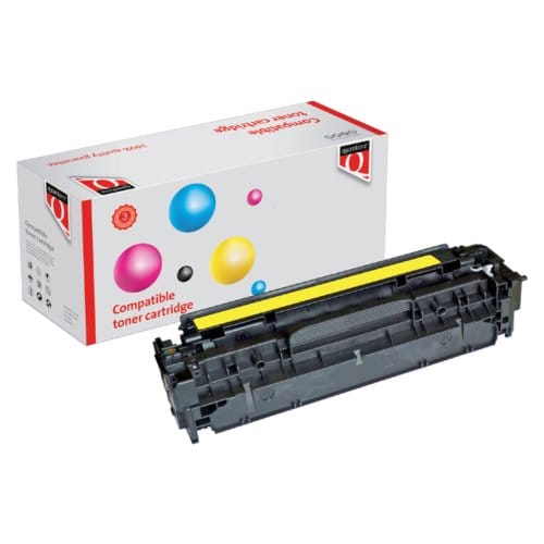 Tonercartridge quantore alternatief tbv hp cc532a 304a geel