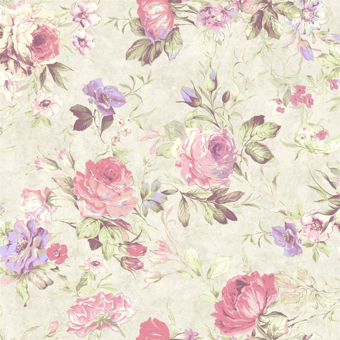 DUBBELBREED BEHANG BLOEMEN 105603