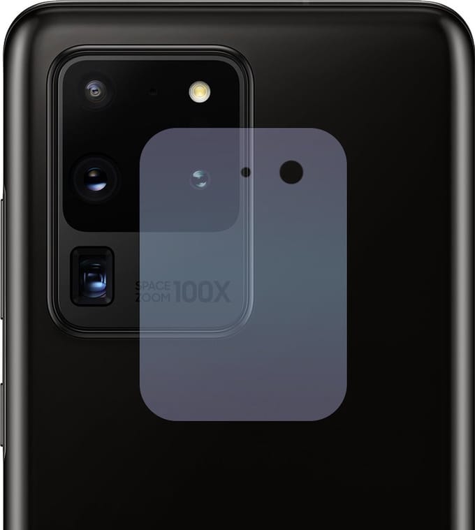 Camera Lens Protector - Geschikt voor Samsung Galaxy S20 Ultra - Extra Sterk - Gehard Glas - Camera Screenprotector - Beschermglas - Tempered Glass - Screen Protector