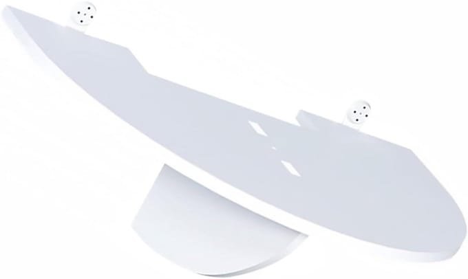 Projector Plank - Muurhouder Organizer - Apparatuur Ophangen - Punch-Free Ontwerp - 36x19x13CM - Wit