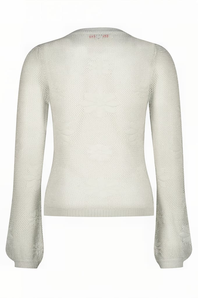 Vingino Marieke Macroon White Maat: 4 | Truien Outlet | Unisex | Ecru