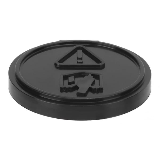 Bouchon de Bouteille d'Eau de Vase d'Expansion de Radiateur de Moteur de Voiture de Remplacement pour MINI ONE 2001 à 2008 black