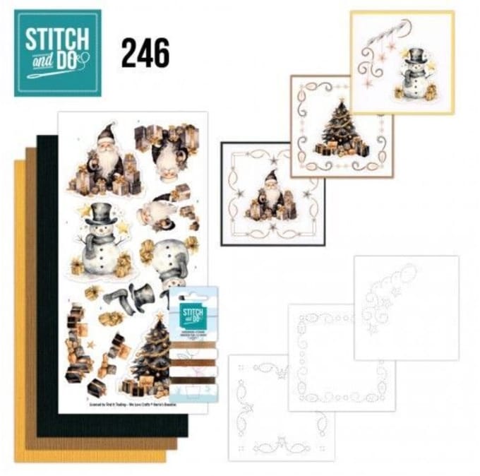 Stitch and Do 246 - Berries Beauties - Golden Whisper