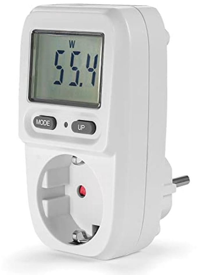 Energiekostenmeter met Display - Stroommeter tot 3680 Watt voor Thuisgebruik
