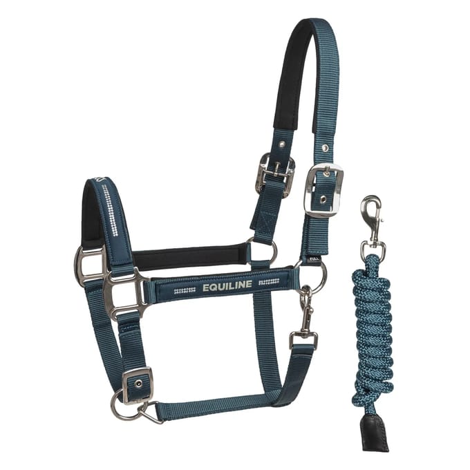 Nylon hoofdstel voor paard Equiline Enkas