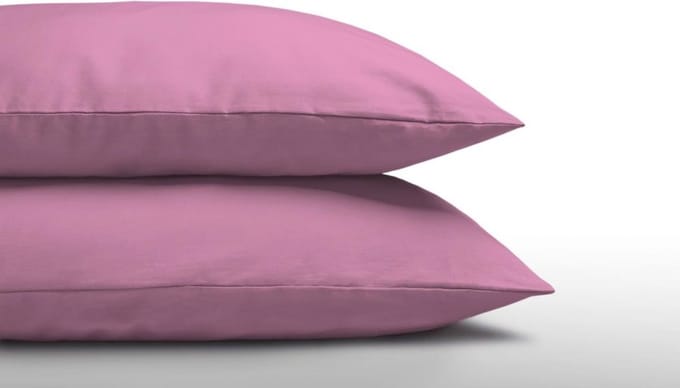 Dreamhouse - Kussenslopen (2 in 1 Set) - Katoen - 60x70 cm - Roze