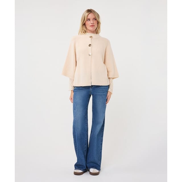 Esqualo sweater F26-18500 - Biscuit