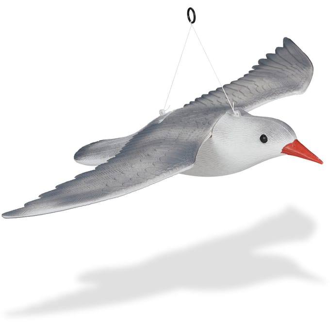 4x duivenverjager meeuw - vogelverjager - vogelverschrikker - duivenverschikker