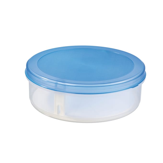 Sunware - Club Cuisine taartdoos met lift transparant blauw