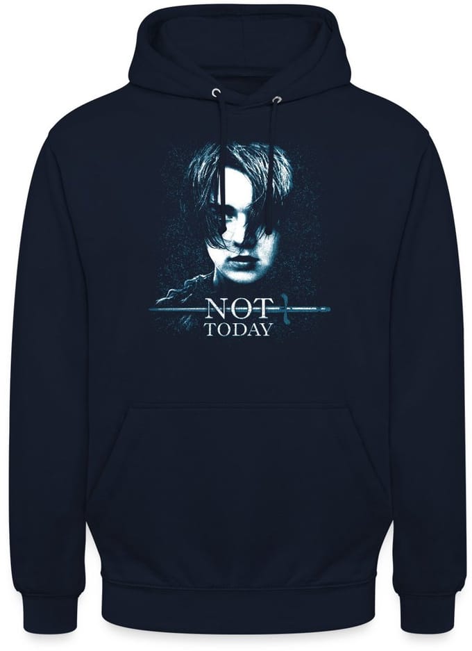 Game Of Thrones Arya Stark Not Today Citaat Hoodie Unisex