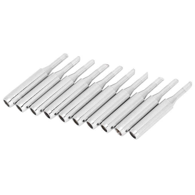 10 Pièces Pointe de Fer à Souder Laiton Chauffage Interne Outils de Fer à Souder Sans Plomb 900MT3C