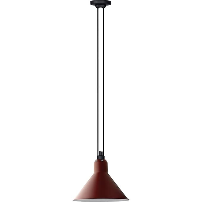 DCWéditions - LES ACROBATES DE GRAS N°322 hanglamp - rood - conisch L