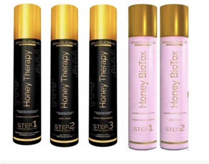 BRAZILICIOUS Professional - StarterPack 3 x 1000ml honey + 2 x 1000ml Biotox